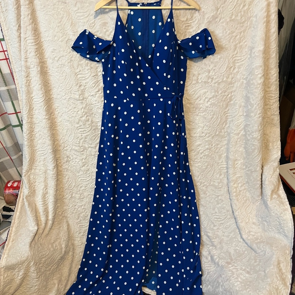 Flowy Polkadot Dress